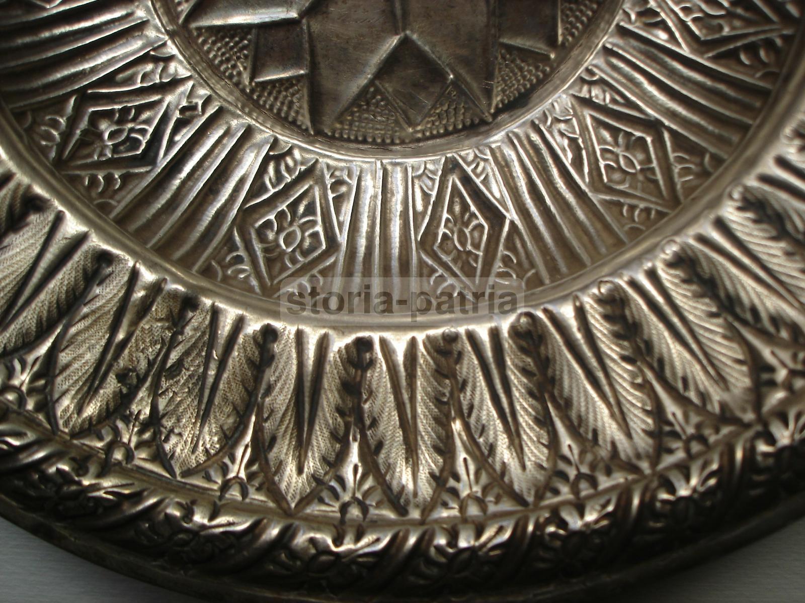 Interessante Argenteria Di Famiglia, Decorativo Vassoio, Artistico Centrotavola immagine 2