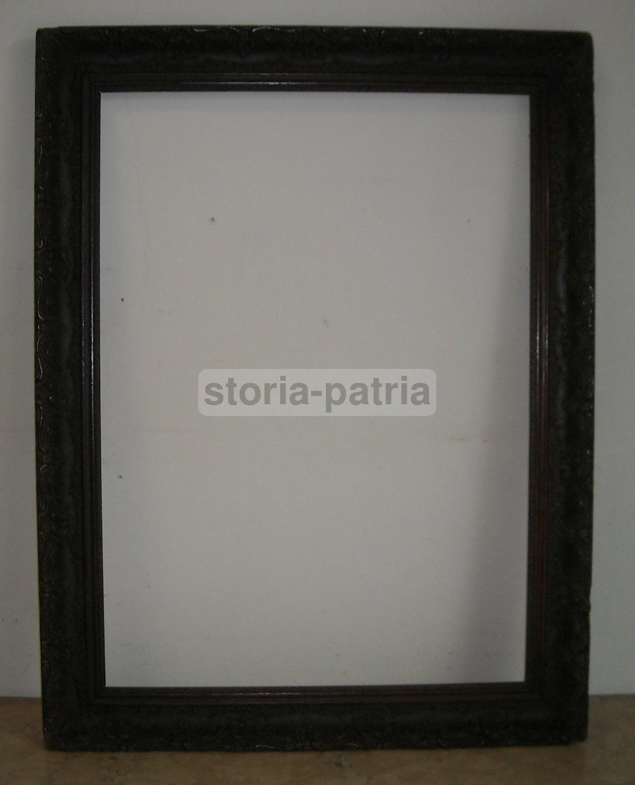 Magnifica Grande Cornice, Decori In Rilievo, Antica, Per Dipinti Stampe Specchiera immagine 2