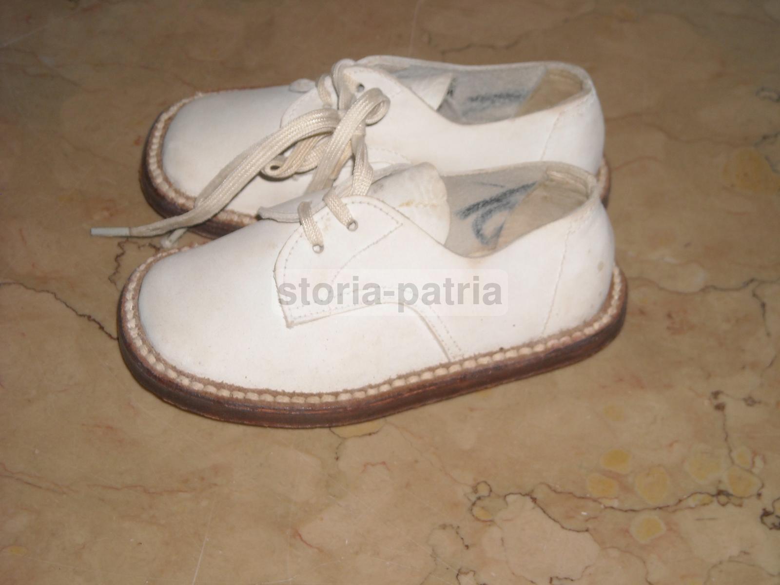 Moda, Abbigliamento Per Bambini, Scarpine d'Epoca, Da Collezione, Vintage, Bambole immagine 3