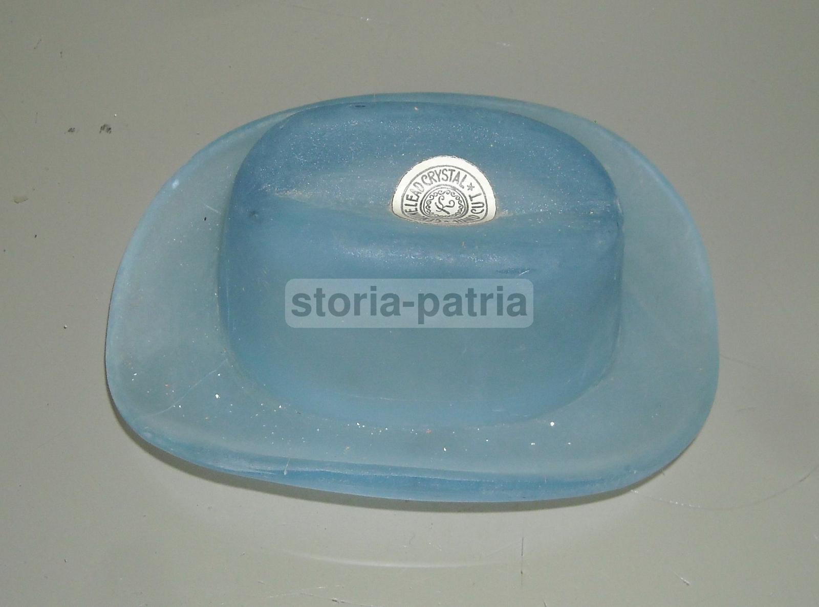 Moda, Cappelli, Curioso Inusuale Soprammobile, Vetro Da Collezione, Decorativo immagine 1