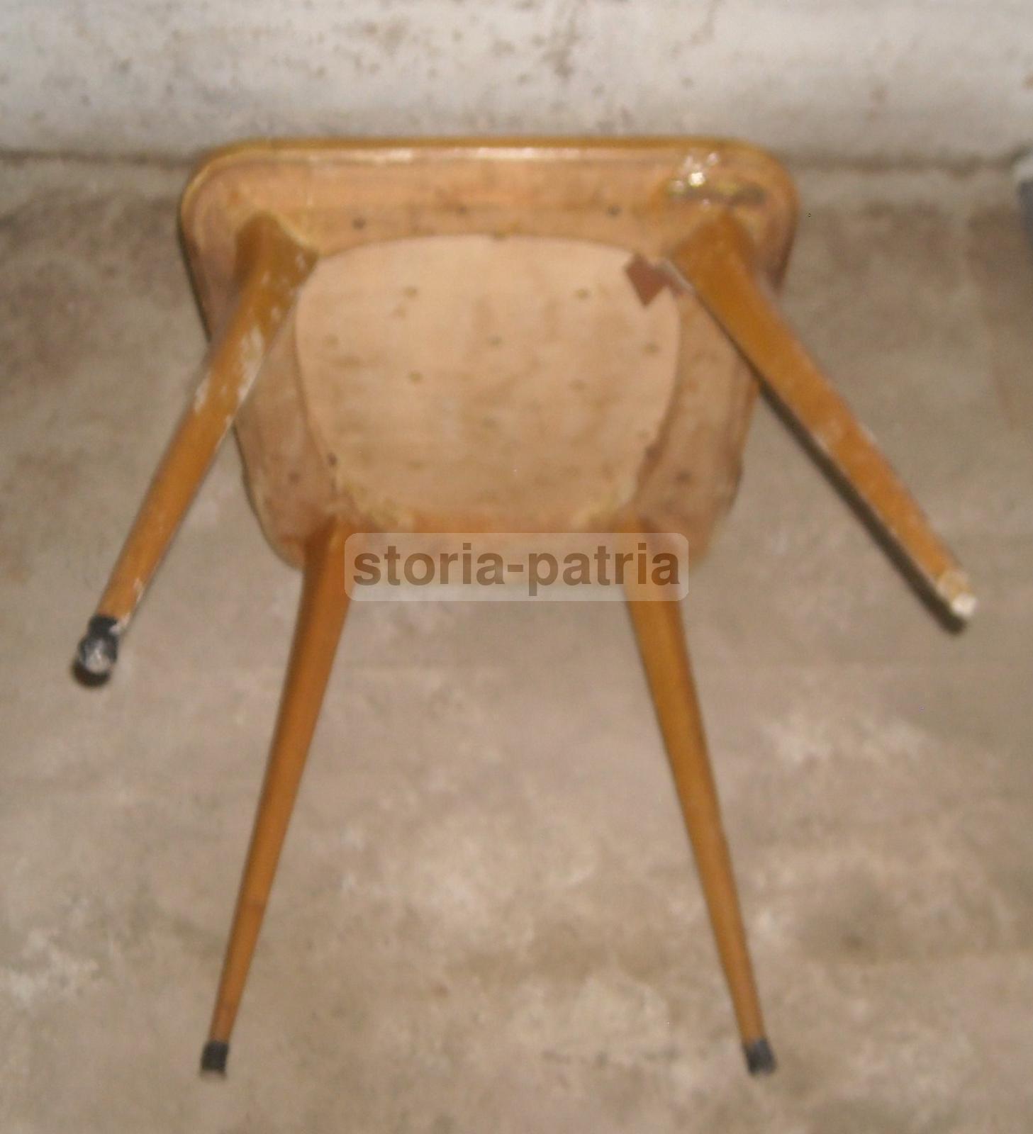 Modernariato, Design, Arredamento Meta 900, Bella Sedia d'Epoca, Decorativa immagine 5