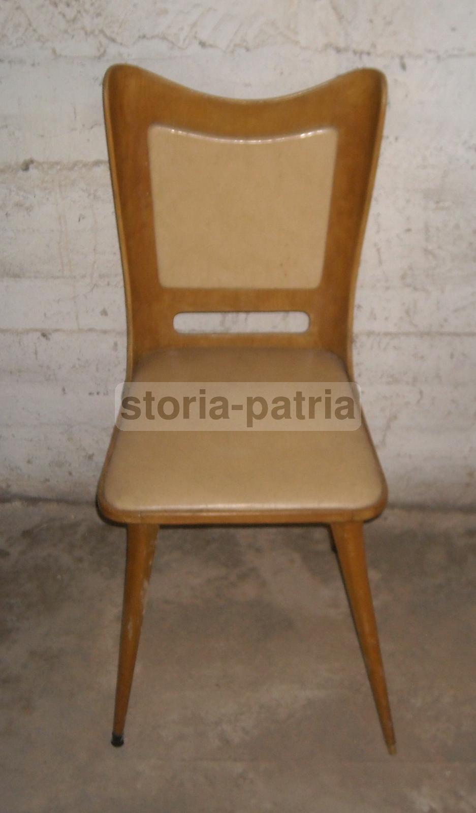 Modernariato, Design, Arredamento Meta 900, Bella Sedia d'Epoca, Decorativa immagine 7