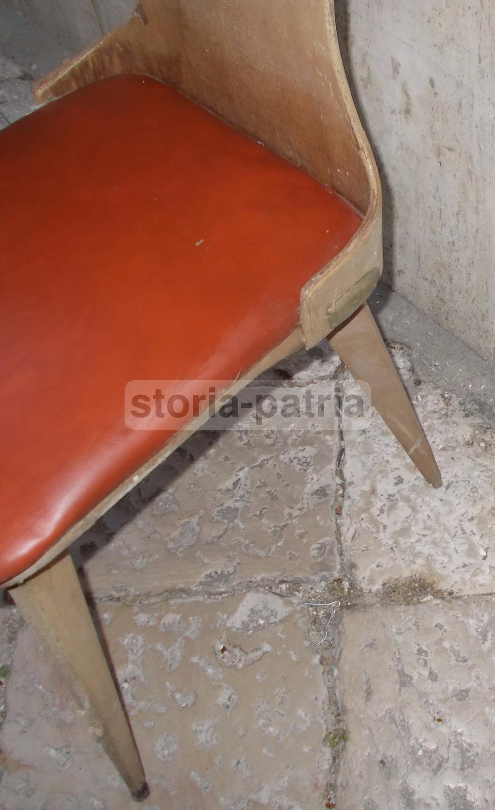 Modernariato, Design, Arredo Vintage, Bella Sedia d'Epoca, Decorativo Modellato immagine 5