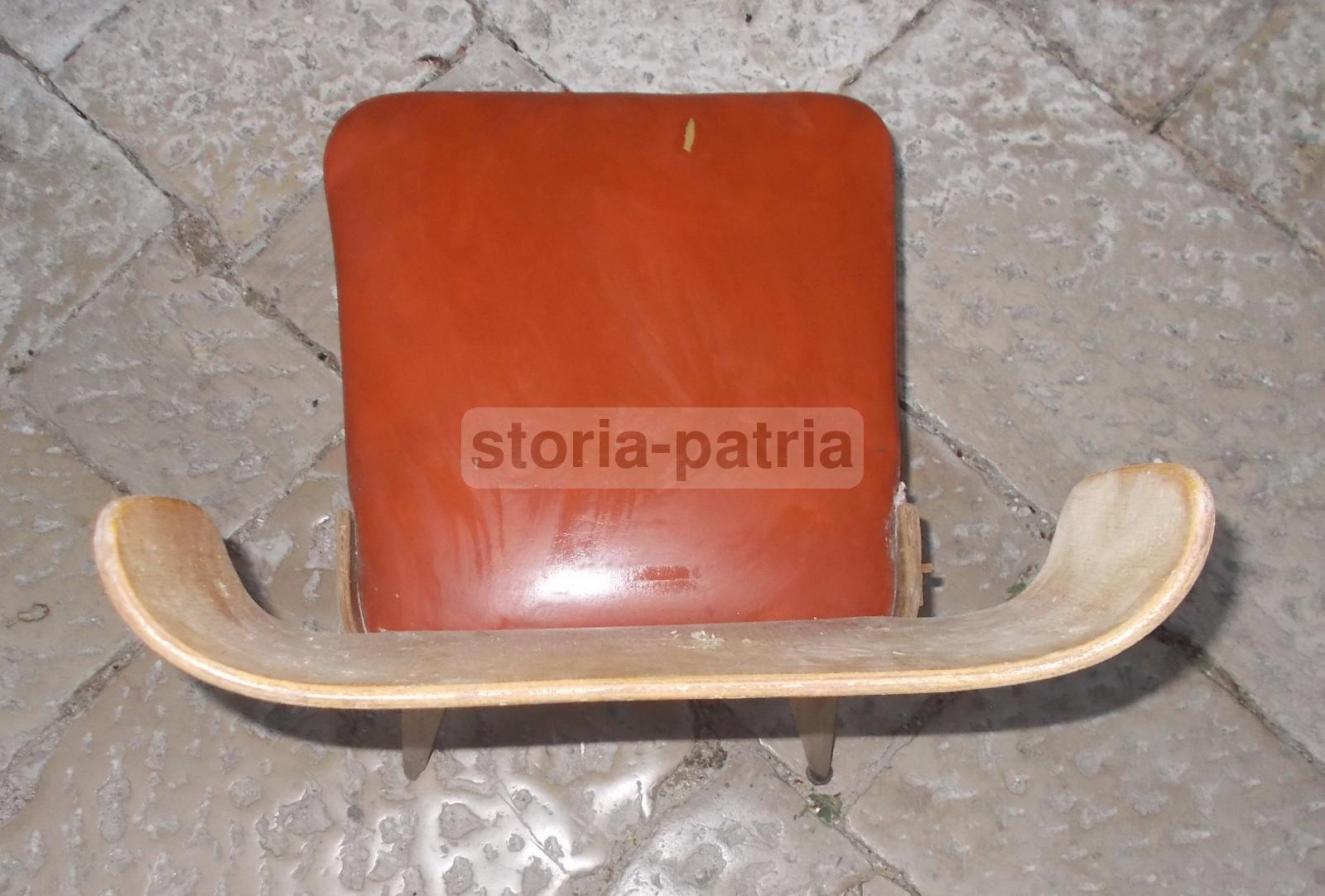 Modernariato, Design, Arredo Vintage, Bella Sedia d'Epoca, Decorativo Modellato immagine 10