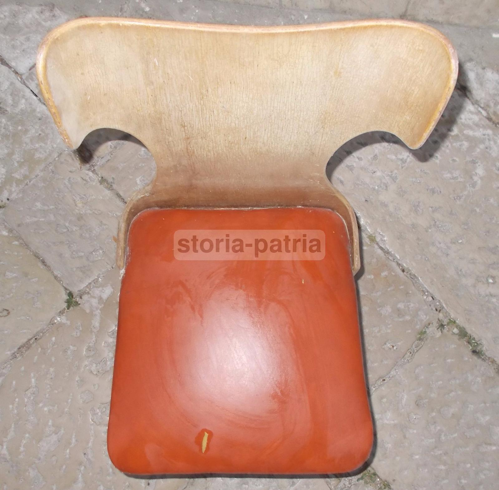 Modernariato, Design, Arredo Vintage, Bella Sedia d'Epoca, Decorativo Modellato immagine 14