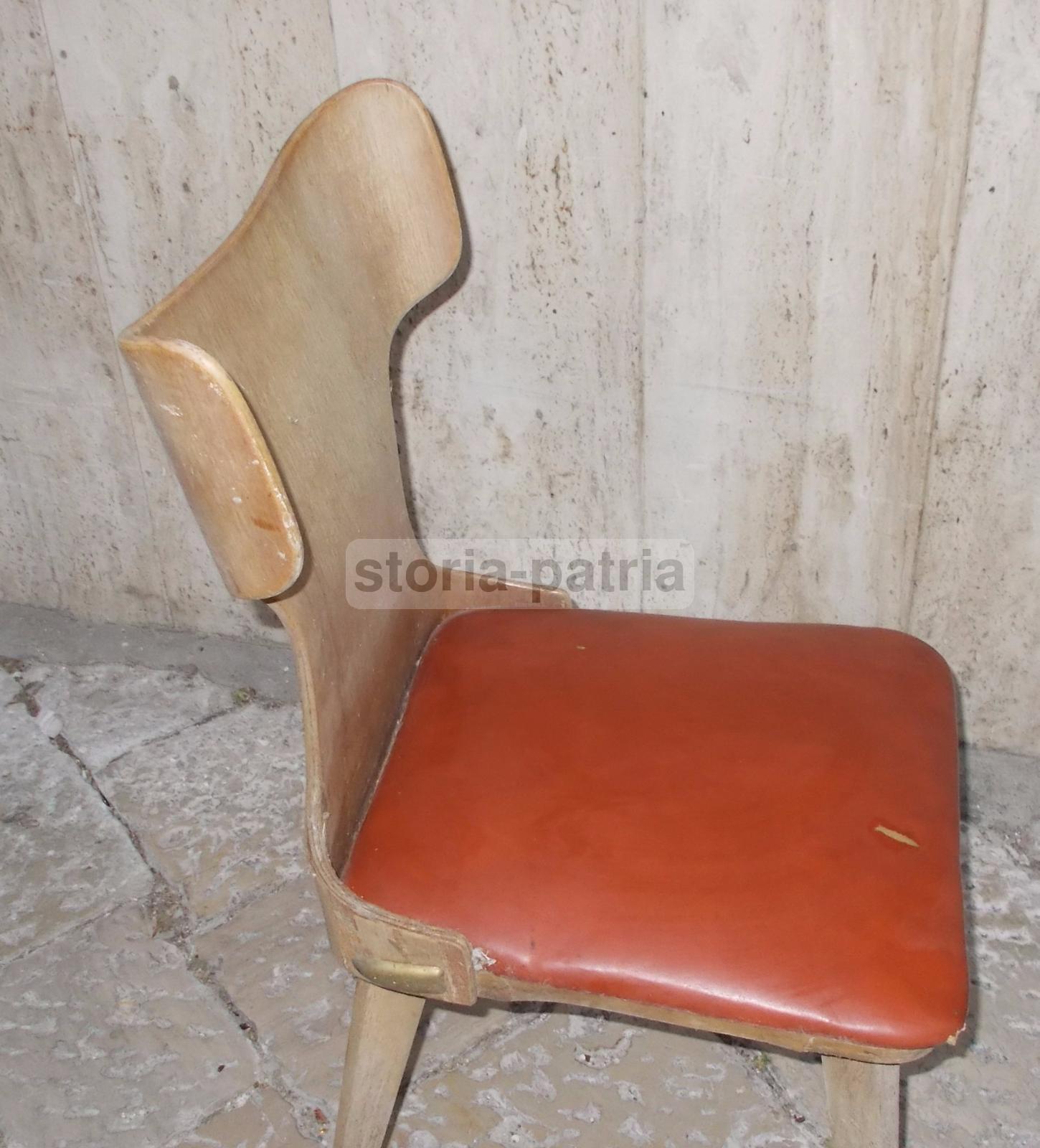 Modernariato, Design, Arredo Vintage, Bella Sedia d'Epoca, Decorativo Modellato immagine 16