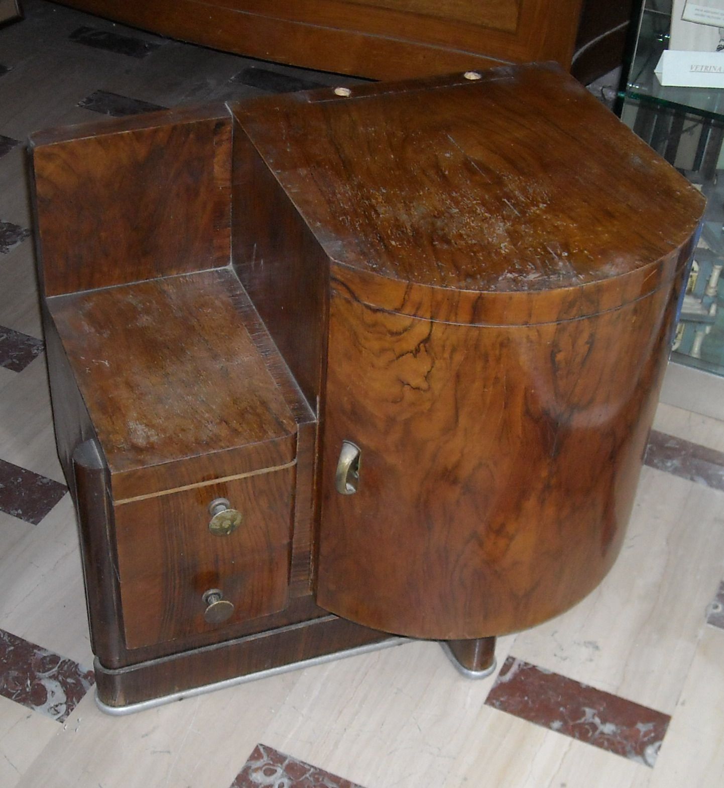 Modernariato, Design, Ebanisteria Busnelli, Comodini d'Epoca, Arti Decorative 900 immagine 8
