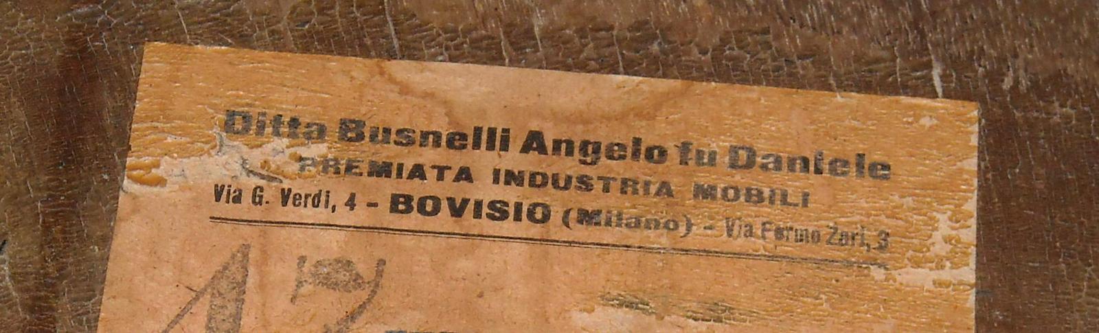 Modernariato, Design, Ebanisteria Busnelli, Comodini d'Epoca, Arti Decorative 900 immagine 13