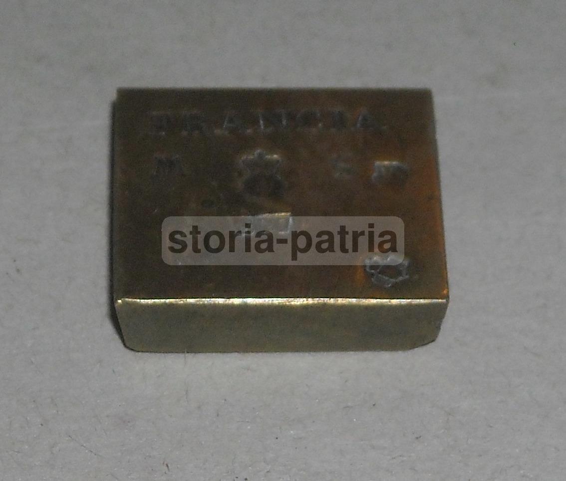 Numismatica, Pesi E Misure, Antico Raro Peso Per Bilancia, Francia, Punzoni Araldici immagine 2