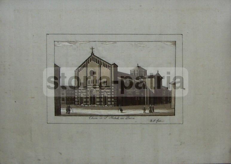 Pavia, Chiesa Di San Michele, Artistica Opera Darte, Tessuto, Inusuale Raro Ricamo immagine 1