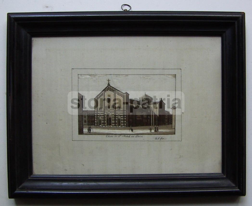 Pavia, Chiesa Di San Michele, Artistica Opera Darte, Tessuto, Inusuale Raro Ricamo immagine 5