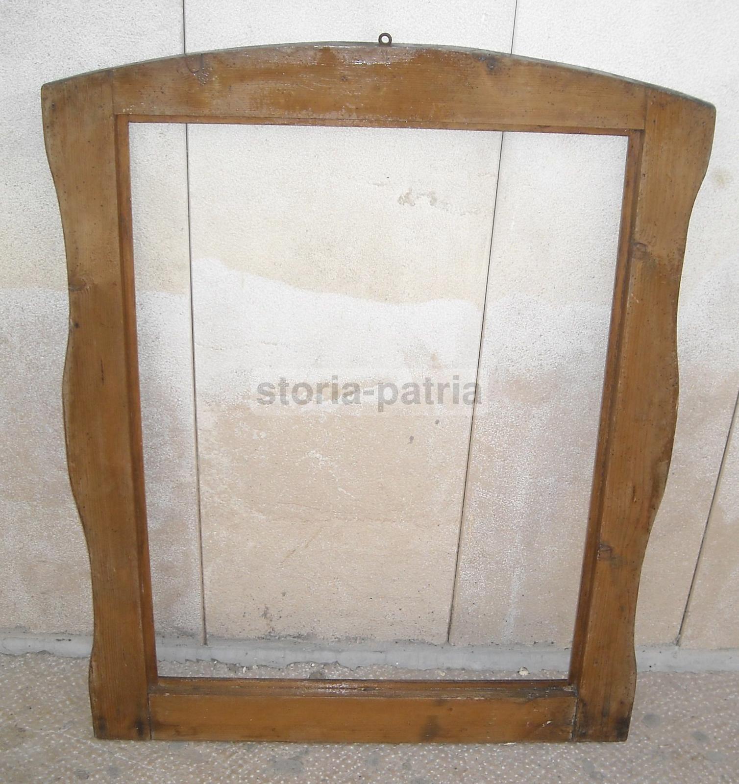 Sinuosa Antica Cornice, Belle Grandi Dimensioni, Utilissima, Decorativa, d'Epoca immagine 5