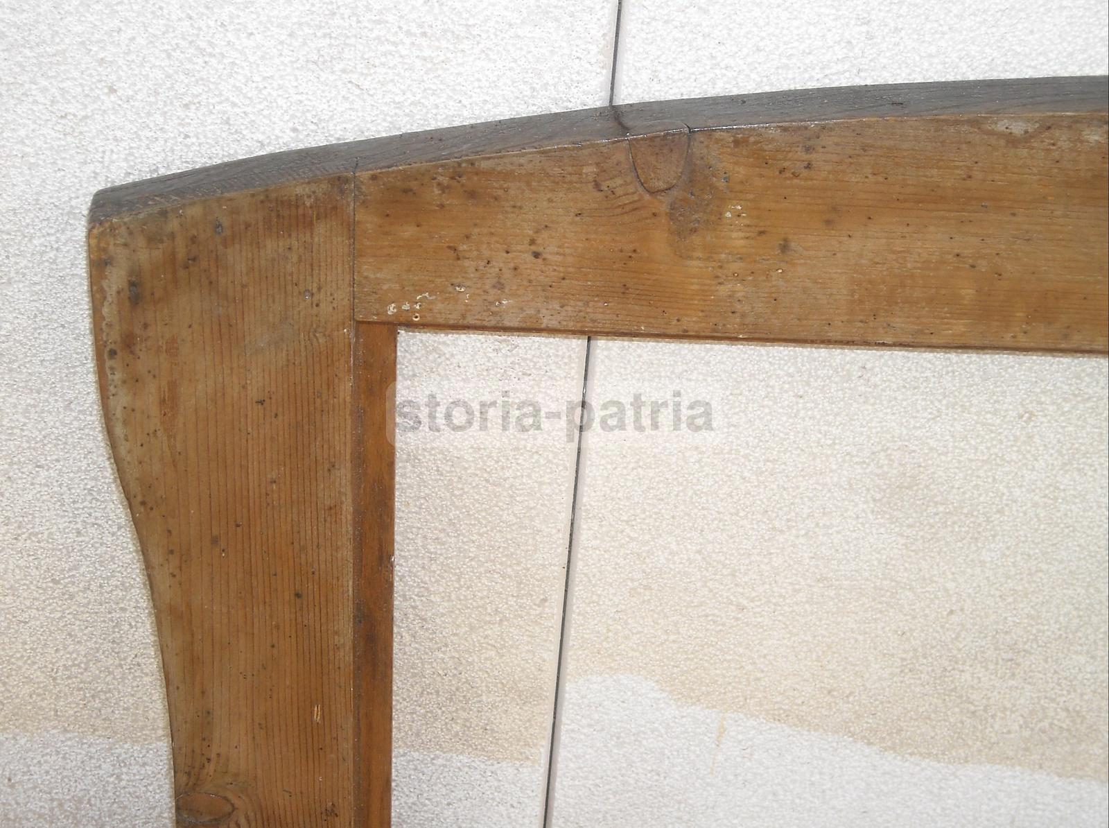 Sinuosa Antica Cornice, Belle Grandi Dimensioni, Utilissima, Decorativa, d'Epoca immagine 6