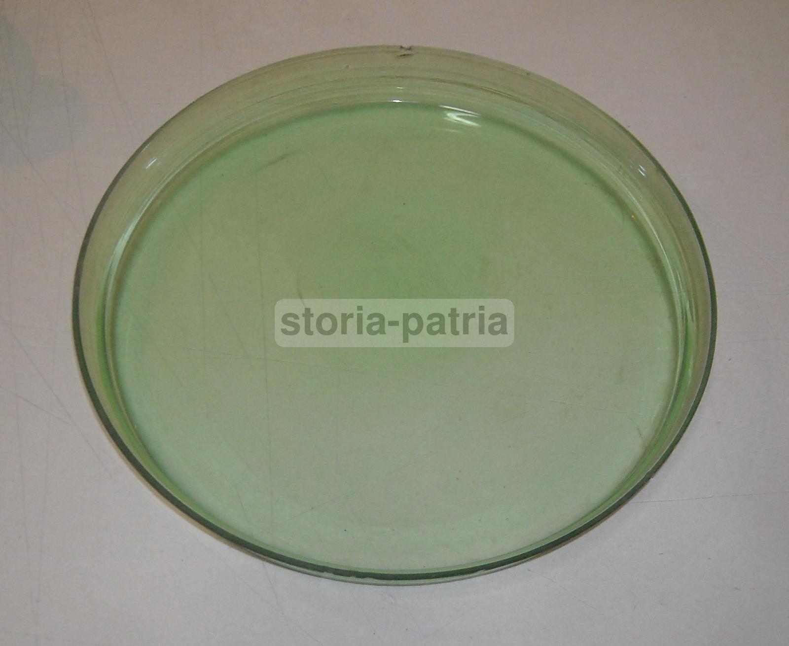 Soprammobili d'Epoca, Vetri Da Tavola, Servizio Decorativo, Vetro Verde, Bicchierini immagine 4