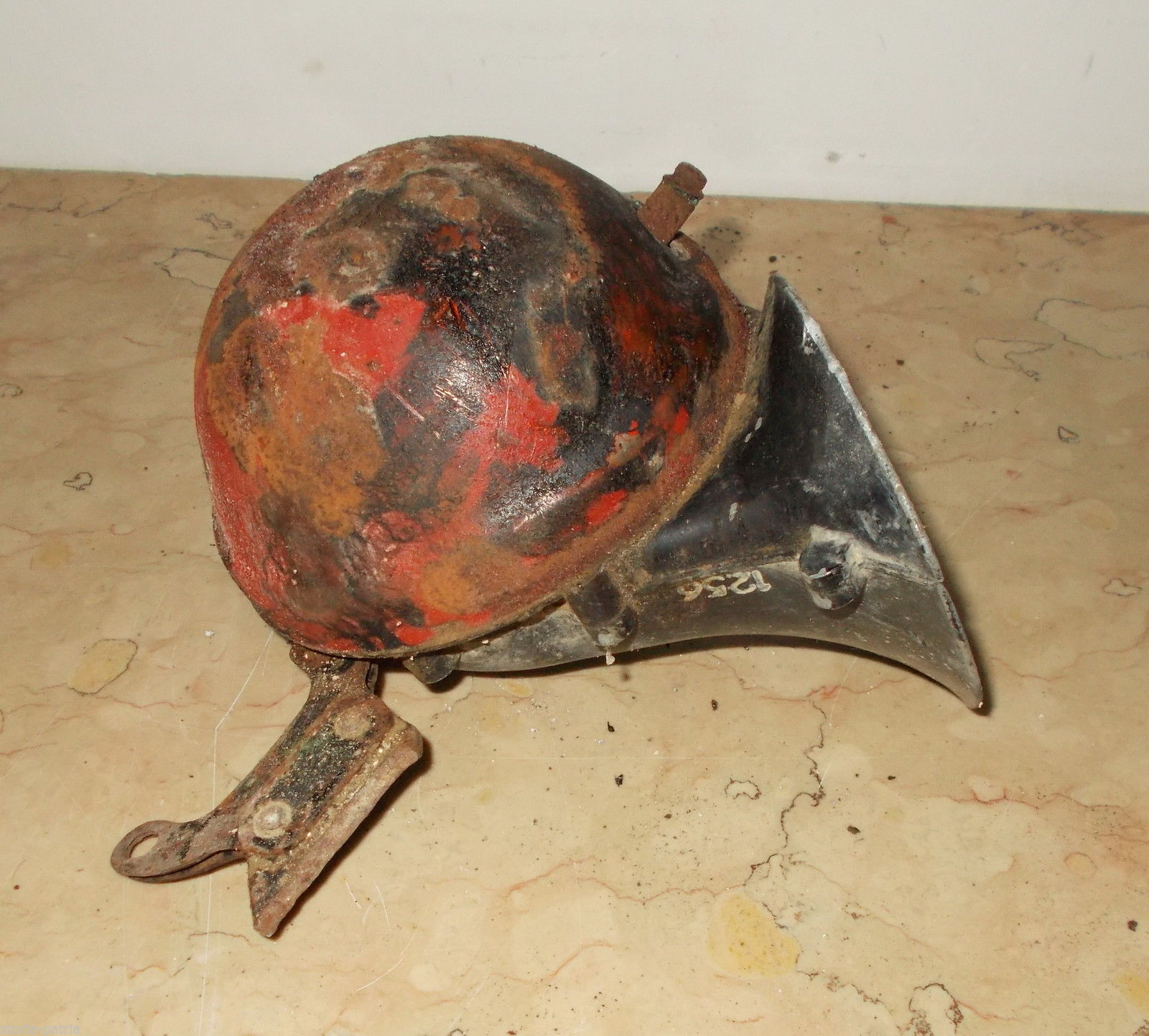Tecnica, Acustica, Auto, Motori, Vecchia Tromba, Da Collezione, Da Restaurare, d'Epoca immagine 1