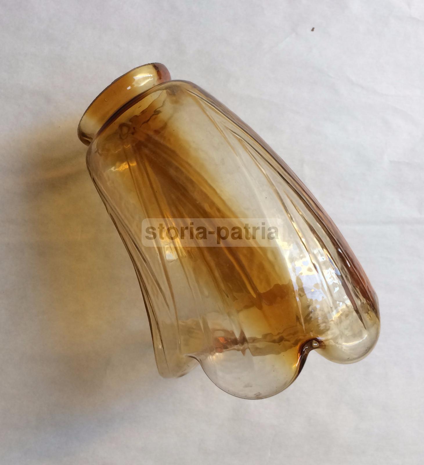 Vetri Da Collezione, Decorativo Vetro Floreale, Coppa Per Lampada, Colori Sfumati immagine 6