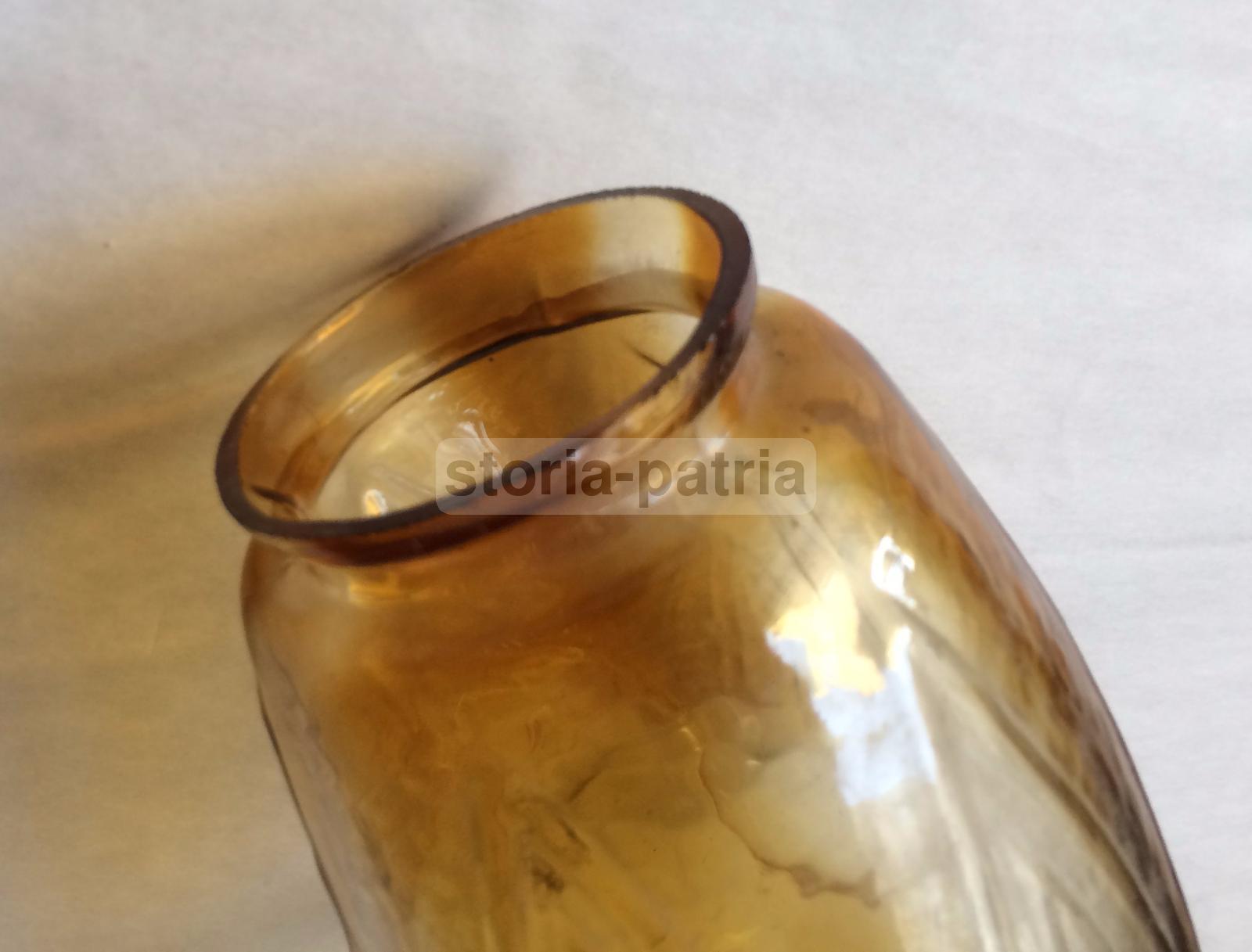 Vetri Da Collezione, Decorativo Vetro Floreale, Coppa Per Lampada, Colori Sfumati immagine 7