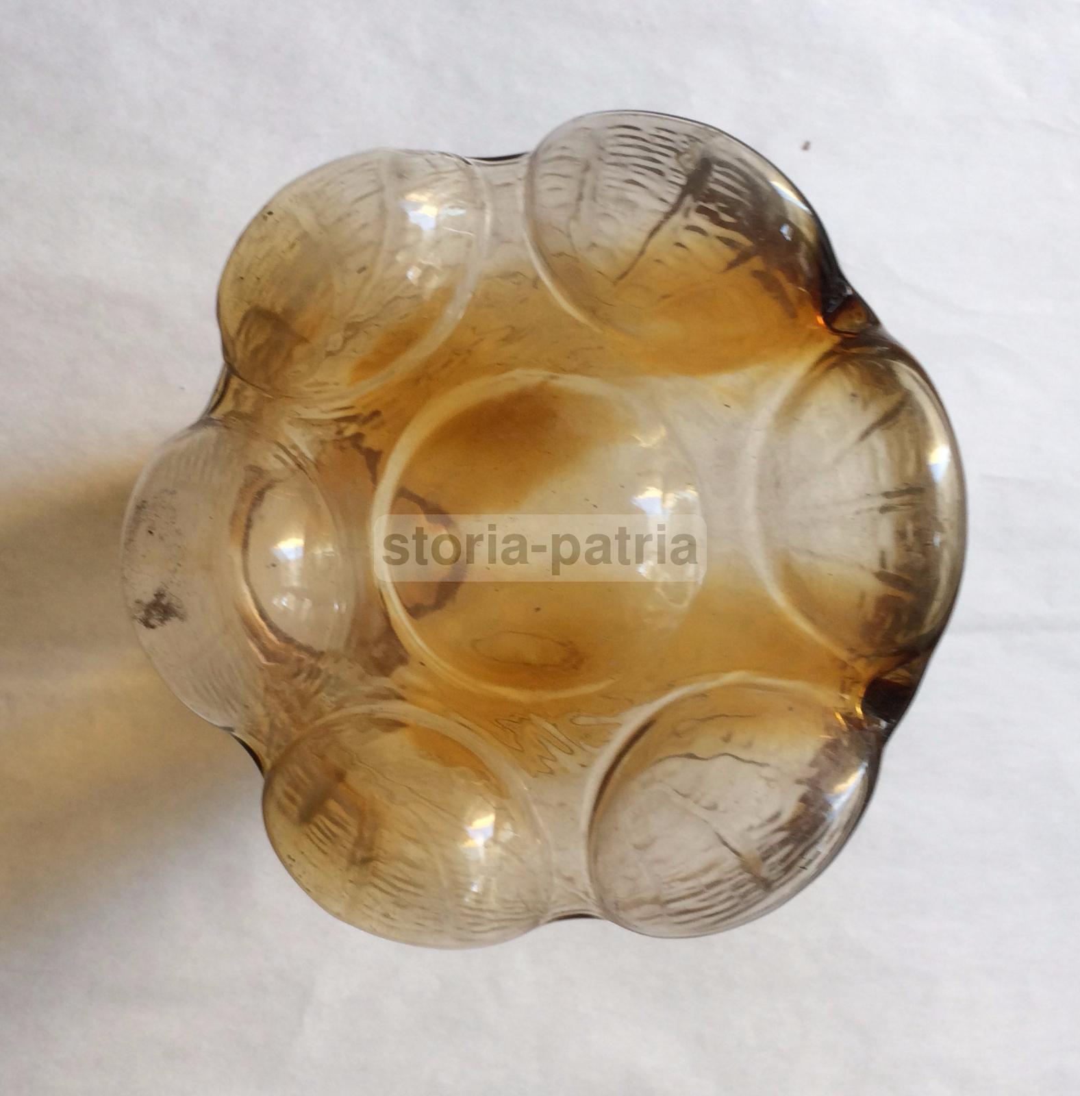 Vetri Da Collezione, Decorativo Vetro Floreale, Coppa Per Lampada, Colori Sfumati immagine 9