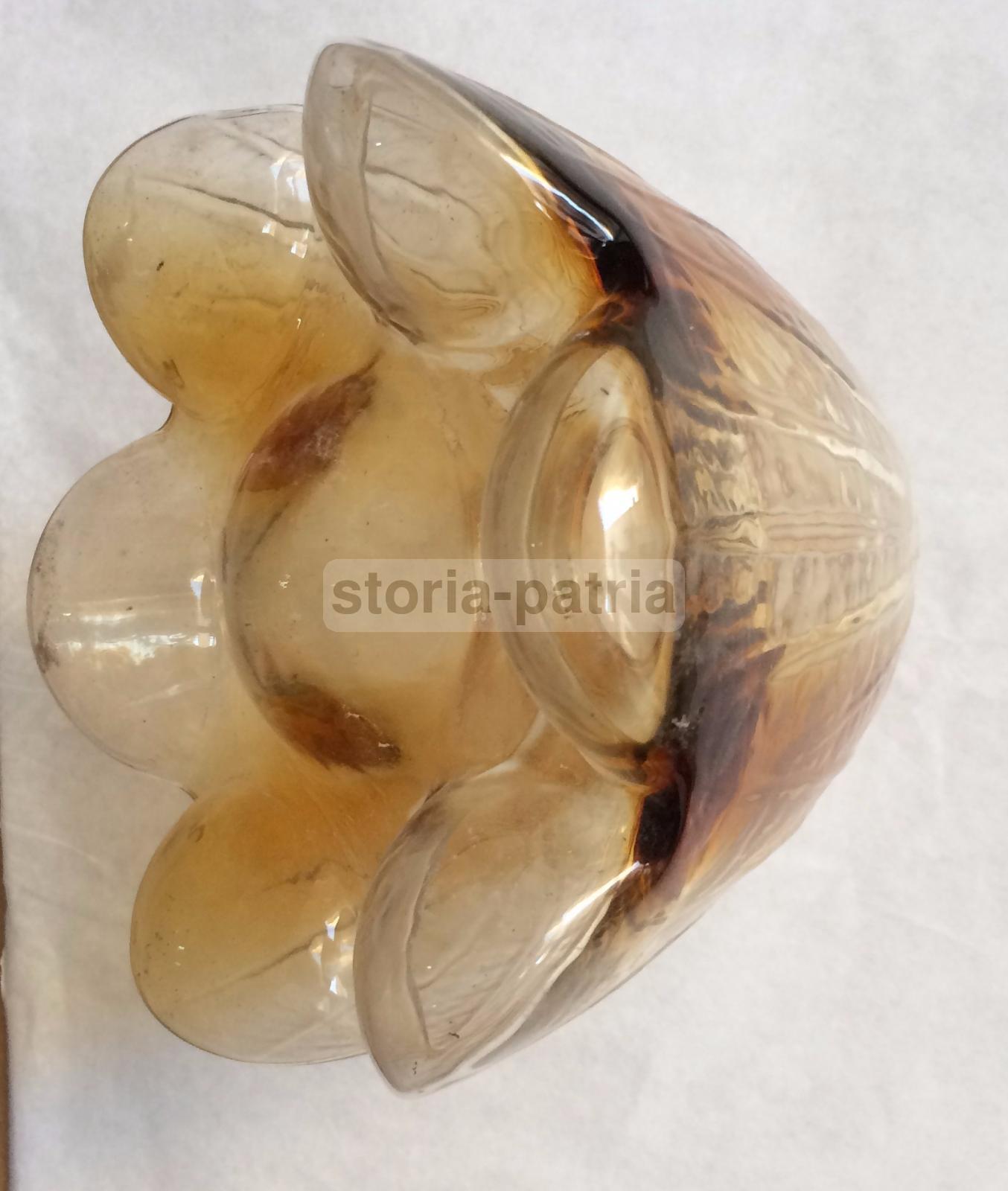 Vetri Da Collezione, Decorativo Vetro Floreale, Coppa Per Lampada, Colori Sfumati immagine 10