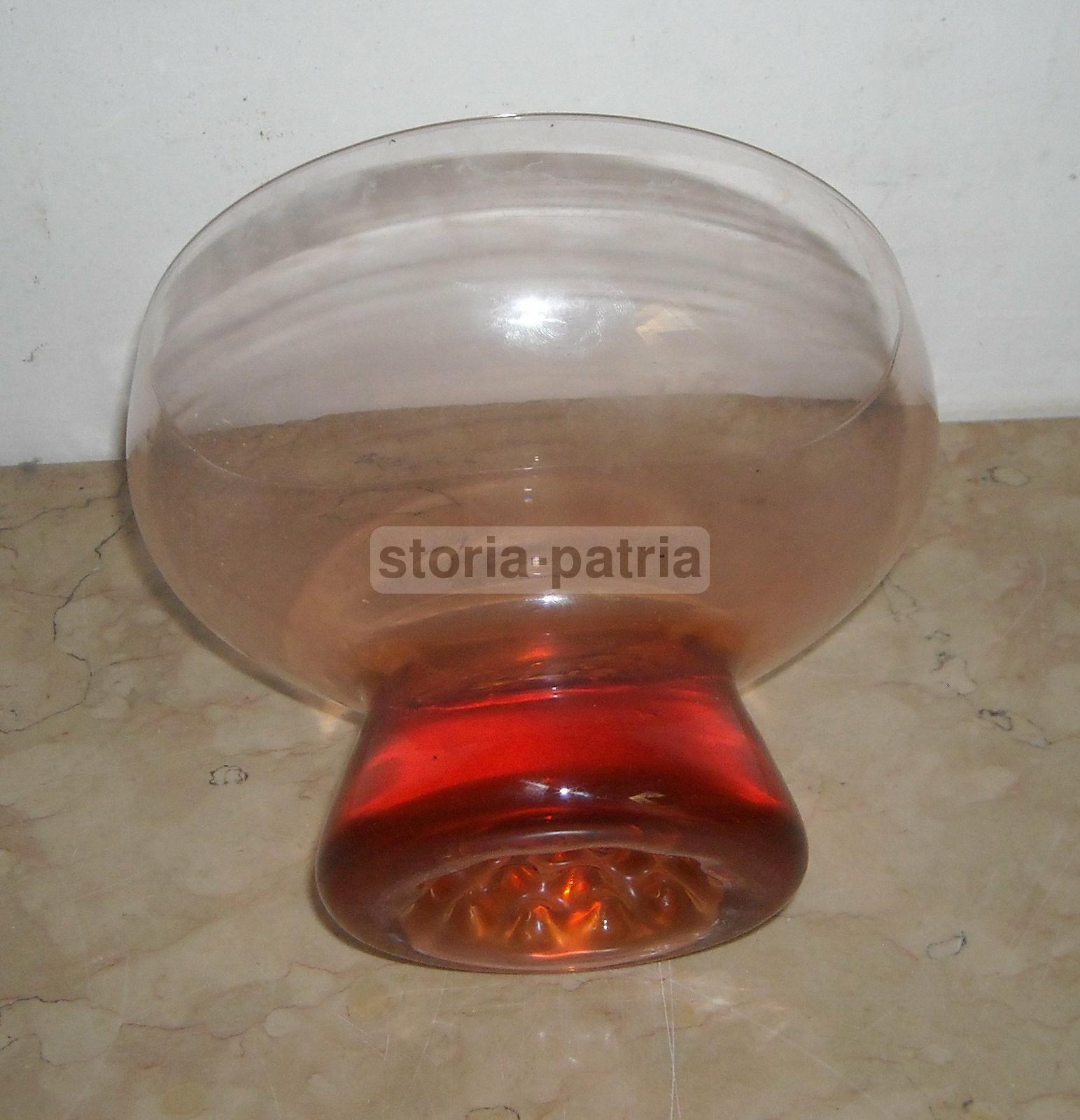 Vetri Decorativi, Set Di 5 Ciotole, Vetro Rosa, Per Macedonie Di Frutta O Gelato immagine 2