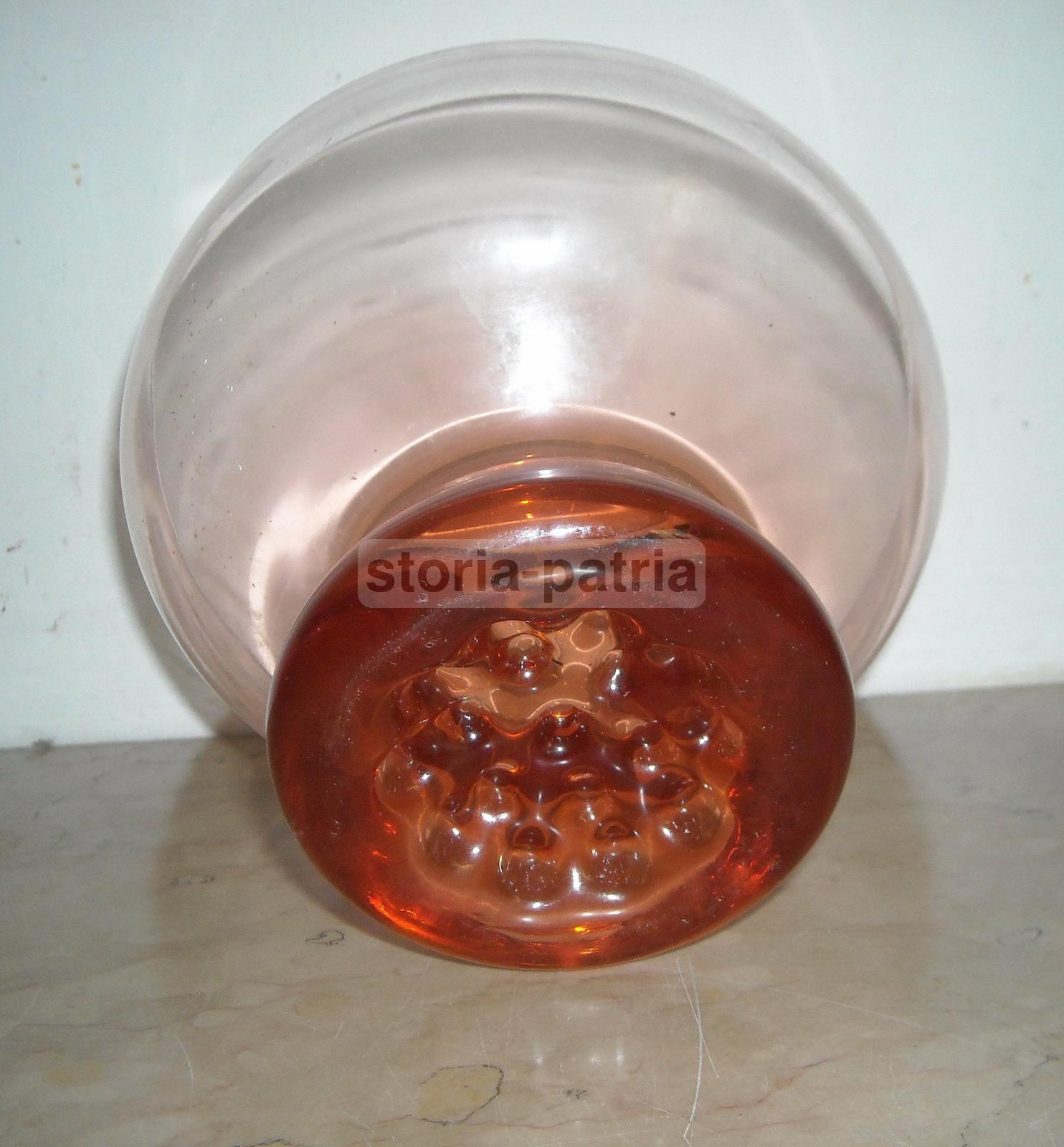 Vetri Decorativi, Set Di 5 Ciotole, Vetro Rosa, Per Macedonie Di Frutta O Gelato immagine 3