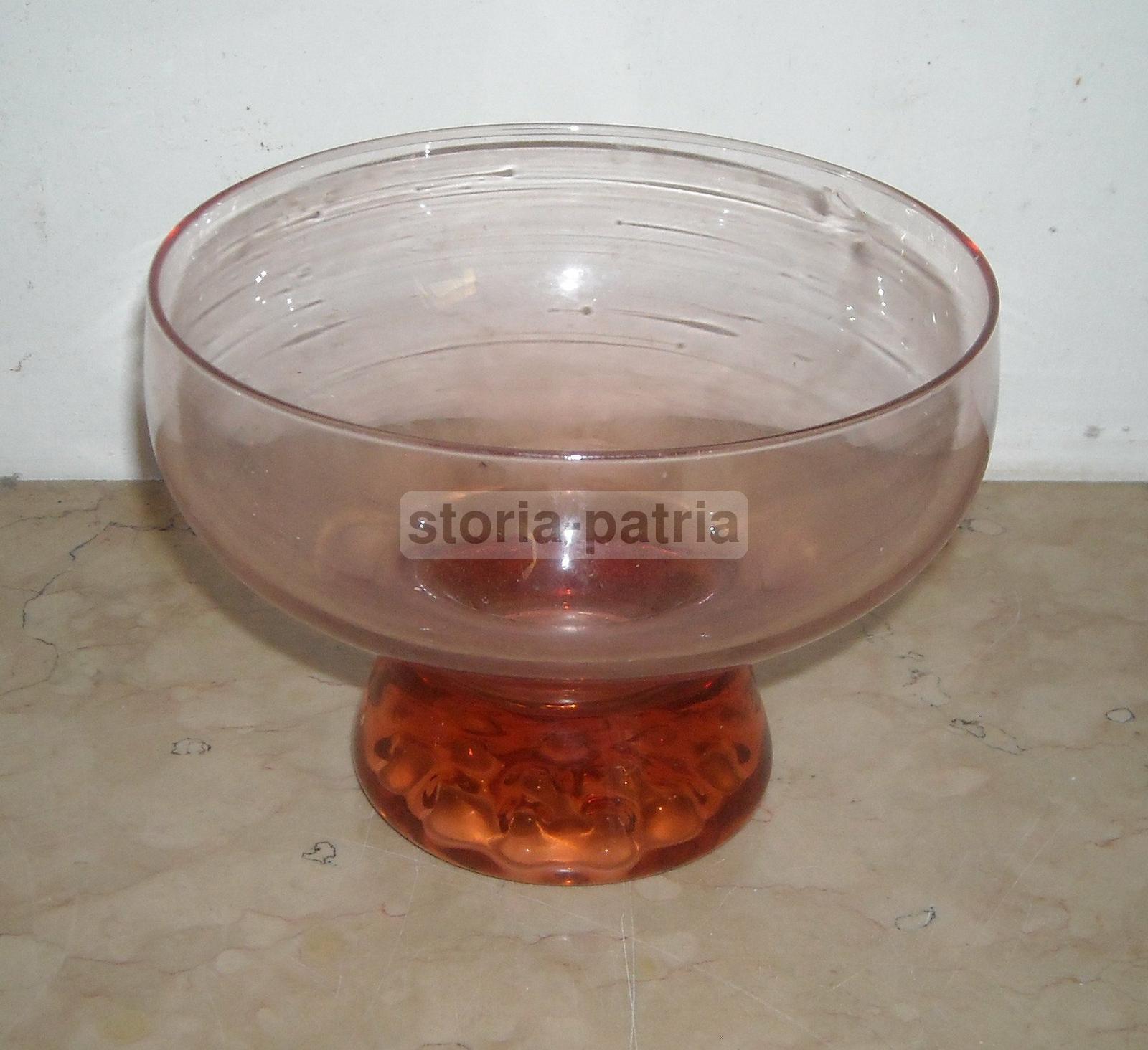 Vetri Decorativi, Set Di 5 Ciotole, Vetro Rosa, Per Macedonie Di Frutta O Gelato immagine 10