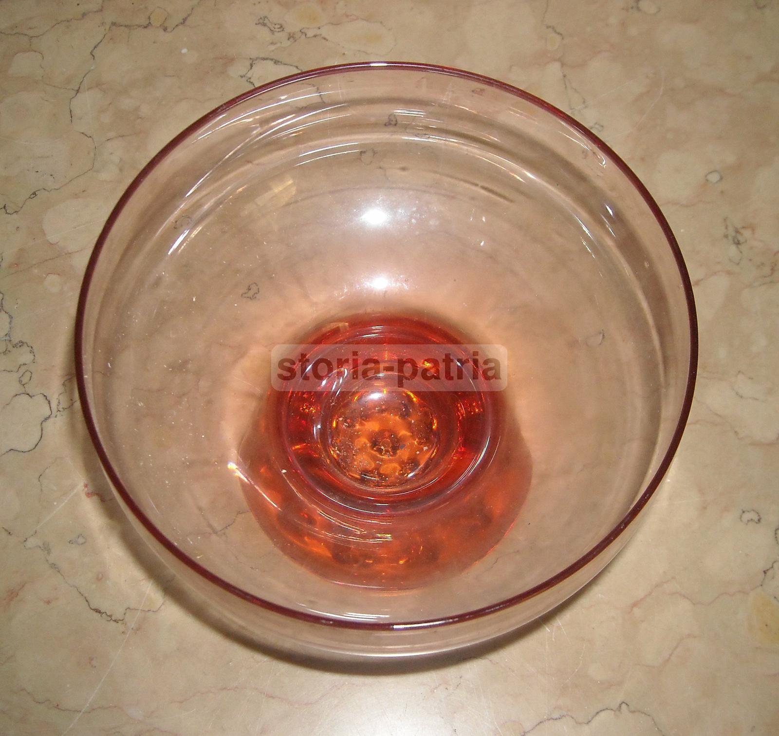 Vetri Decorativi, Set Di 5 Ciotole, Vetro Rosa, Per Macedonie Di Frutta O Gelato immagine 11